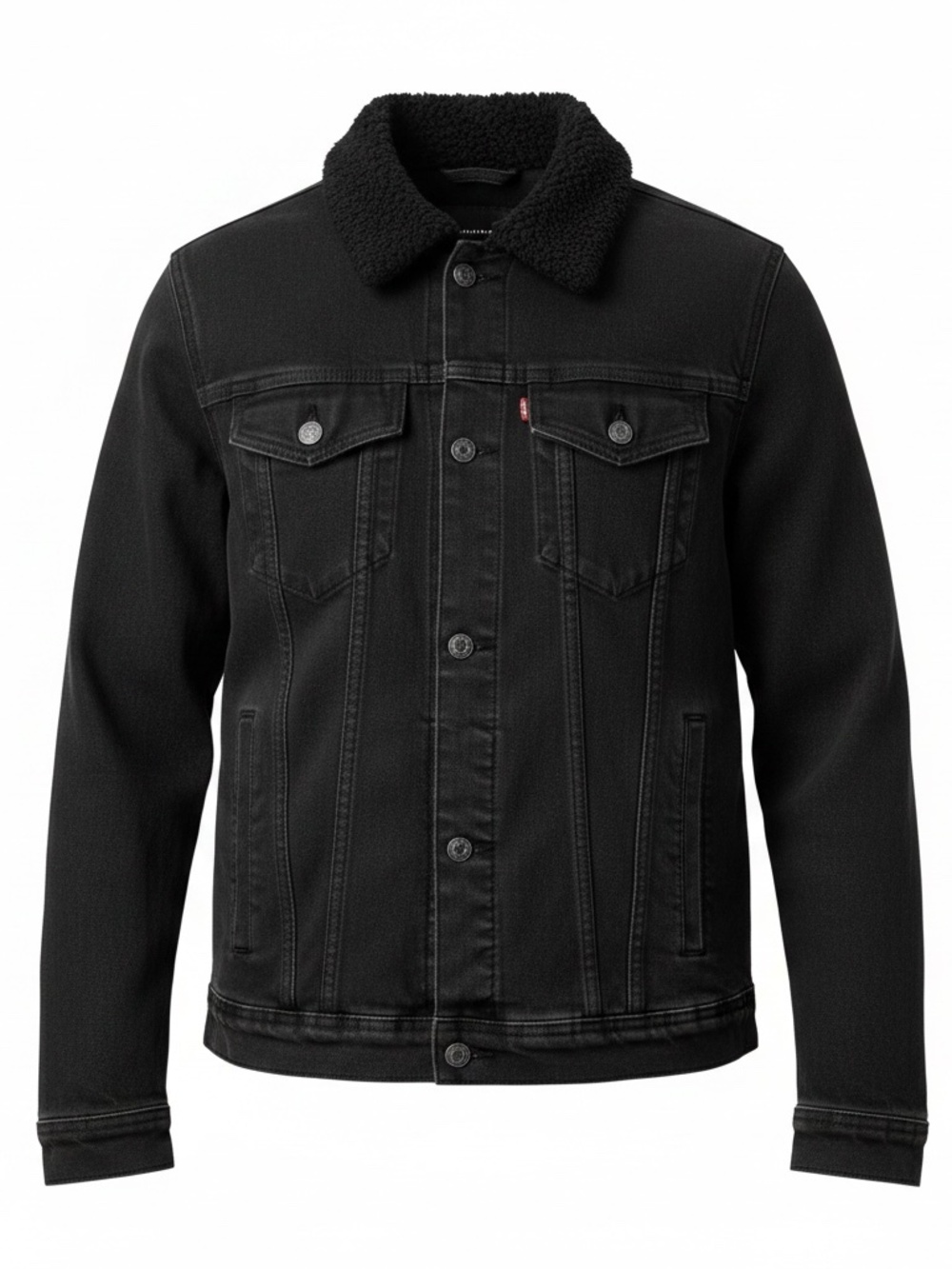 Hollister sherpa trucker jacket